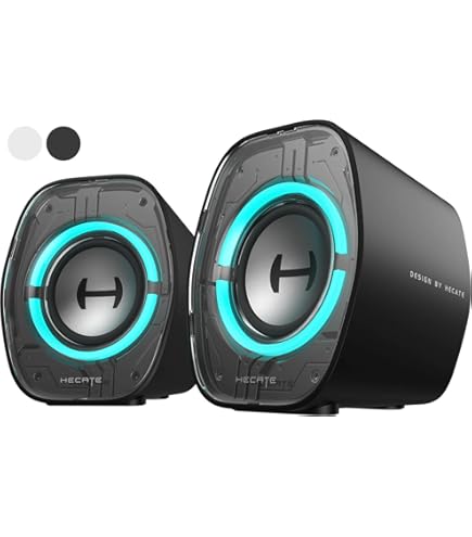 Amazon.co.jp: Edifier Hecate ゲーミングスピーカー G1500 5W出力